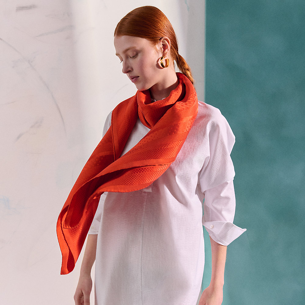 【HERMES】マリンコーチング ジャイアント シルク scarf 140CM Coaching scarf 140 | Hermès USA
